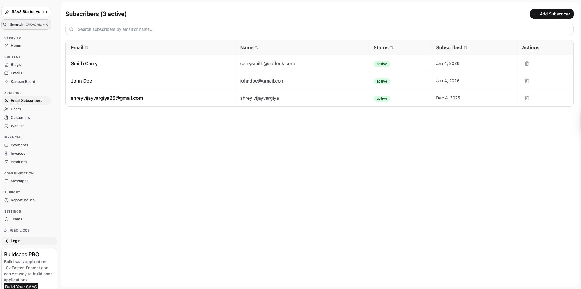 Admin Preview